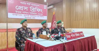 রংপুর অঞ্চলে ৪৮ আসামিসহ ৪ কোটি টাকার চোরাচালান পণ্য জব্দ বিজিবির